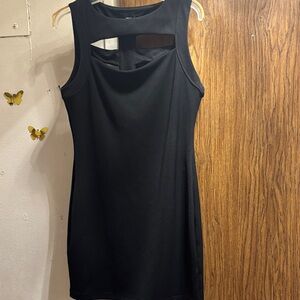 ASOS Black Cutout Mini Dress